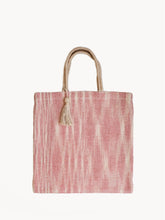 Load image into Gallery viewer, Nadi Jute Tote Bag - Red