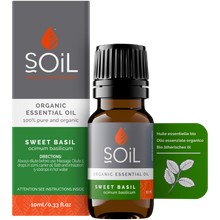 Load image into Gallery viewer, Organic Basil Essential Oil (Ocimum Basilicum) 10ml