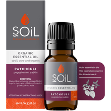 Load image into Gallery viewer, Organic Patchouli Essential Oil (Pogostemon Cablin) 10ml