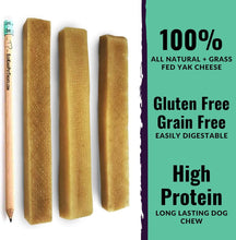 Load image into Gallery viewer, Long-Lasting Gold Yak Chews for Large Dogs