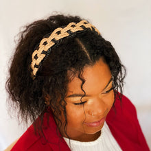 Load image into Gallery viewer, Vegan Leather Braided Headband