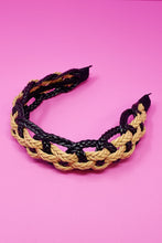 Load image into Gallery viewer, Vegan Leather Braided Headband