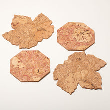 Load image into Gallery viewer, Biodegradable Cork Coasters (Set of 4)