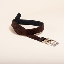 Load image into Gallery viewer, Cork Reversible Men's Belt (Brown/Black)