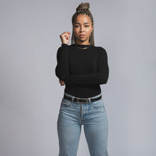 Load image into Gallery viewer, Vegan Cork Leather Women's Belt (Black)