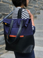 Load image into Gallery viewer, Greenpoint Backpack Tote with Luggage Sleeve