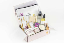 Load image into Gallery viewer, Spa Gift Box, Natural Lavender Bath & Body Relaxing Package for Friend