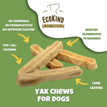 Load image into Gallery viewer, Long-Lasting Gold Yak Chews for Large Dogs
