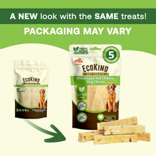 Load image into Gallery viewer, Bacon Flavor Gold Yak Chews for Large Dogs (1 lb to 5lb Bags)
