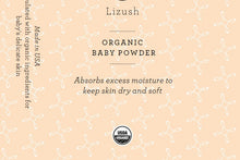 Load image into Gallery viewer, ORGANIC BABY POWDER - Talc Free
