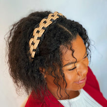 Load image into Gallery viewer, Vegan Leather Braided Headband
