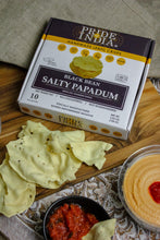 Load image into Gallery viewer, Salty Black Bean Namkeen Papadum Lentil Crisp
