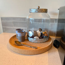 Load image into Gallery viewer, Minimalistic Cork Tray (Round)
