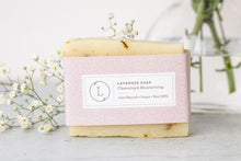 Load image into Gallery viewer, 2x Lavender Soap Bar, Natural Handmade Soap, Vegan Skincare gift
