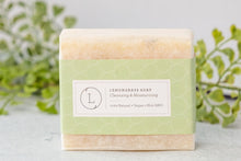 Load image into Gallery viewer, 2 x Lemongrass Natural Soap Bar, Handmade Body Soap Gift
