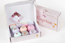 Load image into Gallery viewer, Natural Bath Bombs and Shower Steamers Gift Set - for anyone that like to Bath and Shower
