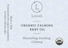 Load image into Gallery viewer, ORGANIC CALMING BABY OIL Nourishing, Soothing, Calming
