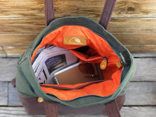 Load image into Gallery viewer, Greenpoint Convertible Backpack Tote with Trolley Sleeve
